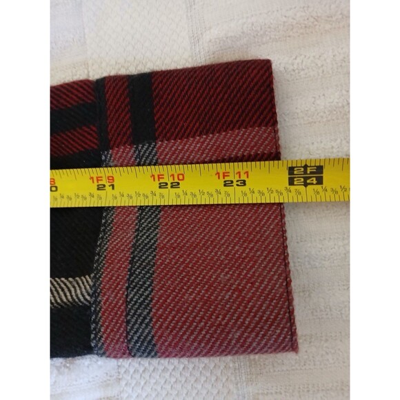 Soft Surroundings Women’s M Plaid Shirt Dress Long Sleeve Button Front Belted - Picture 11 of 12